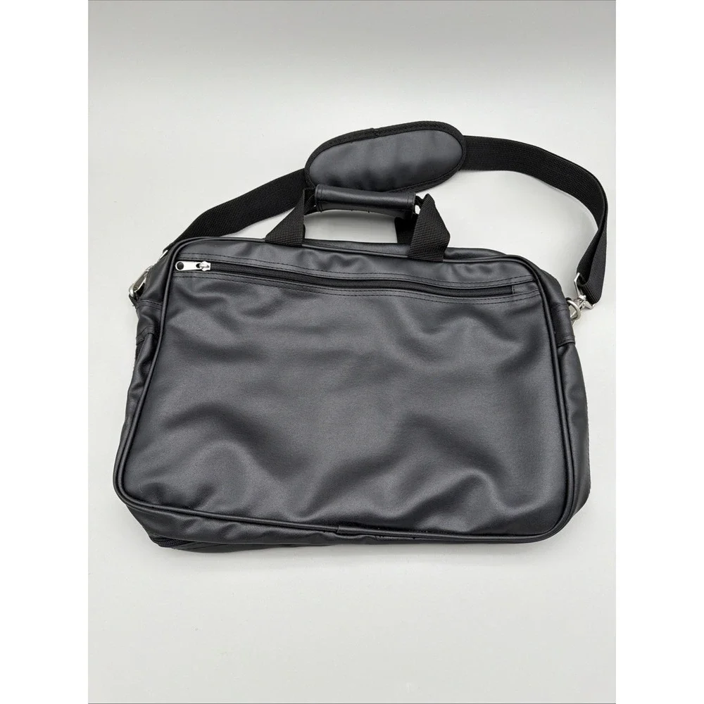 Ashten Document Bag Black NWT Multiple Pockets Carry Shoulder Strap Or Handles